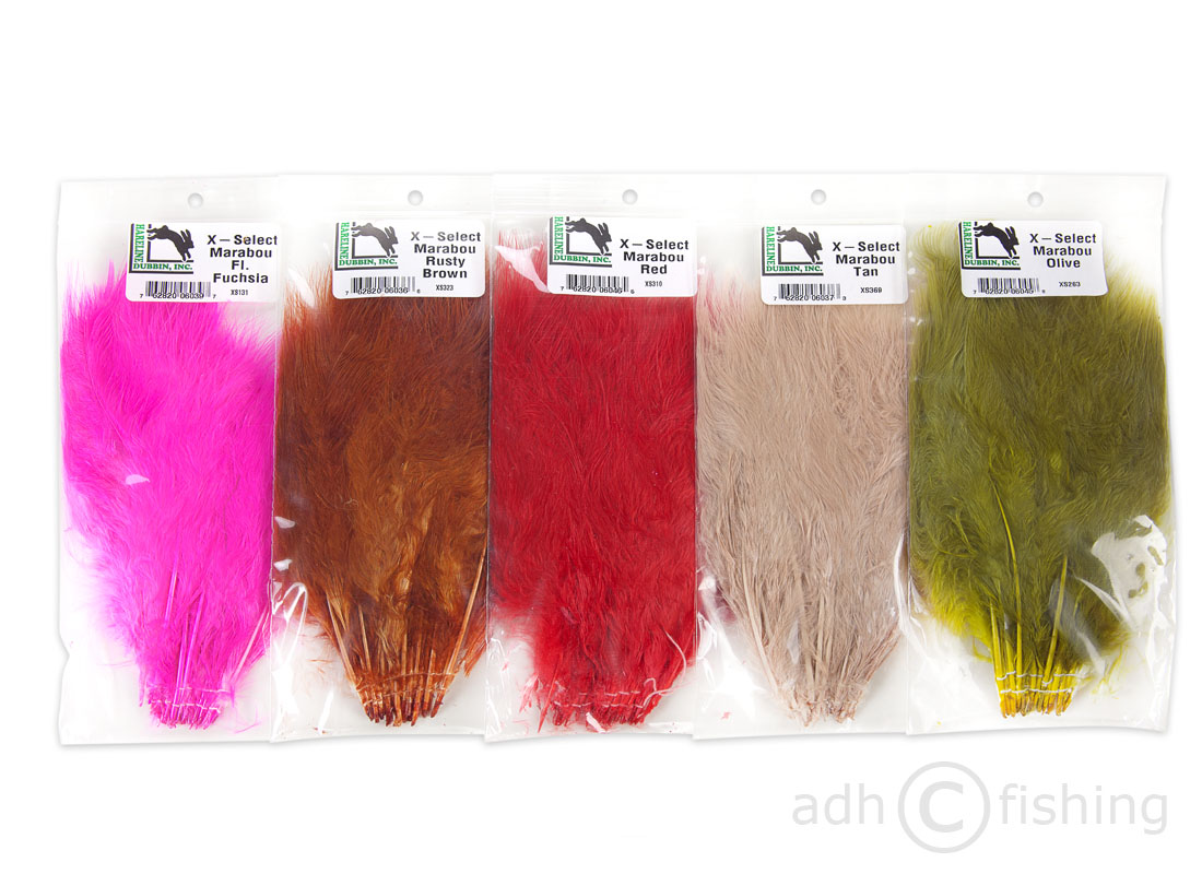 Hareline X-Select Marabou Federn
