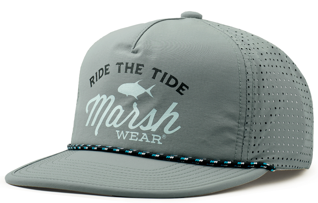 Marsh Wear Cap Tide Rider Hat Charcoal