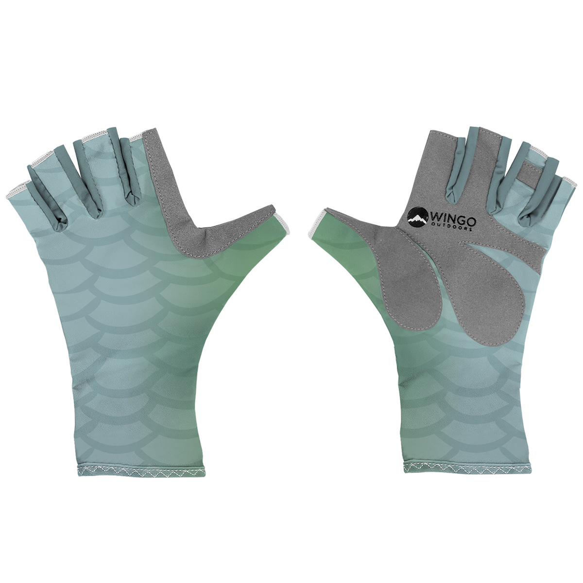 Wingo Fish Skin Sun Glove Handschuhe Bonefish v2.0