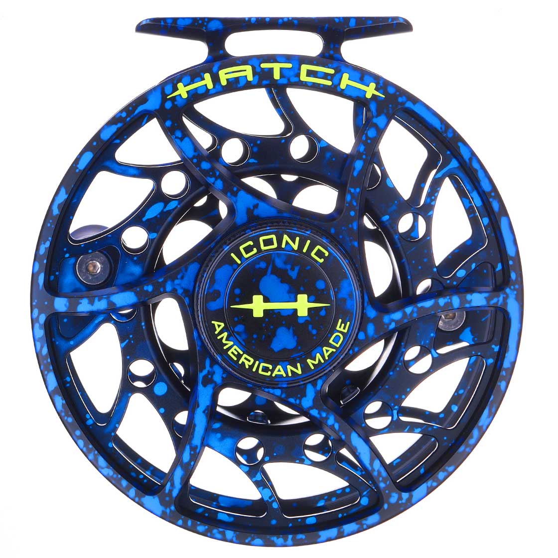 Hatch Limited Custom Dark Matter Iconic Reel Mid Arbor Fliegenrolle