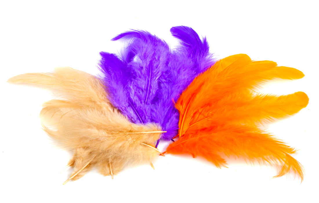Wapsi White Matuka Soft Hackle Federn