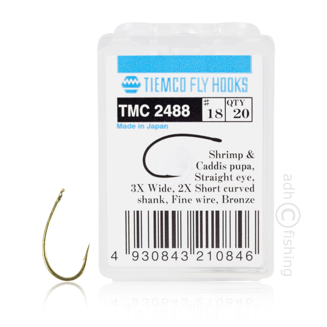 Tiemco TMC 2488 Fliegenhaken