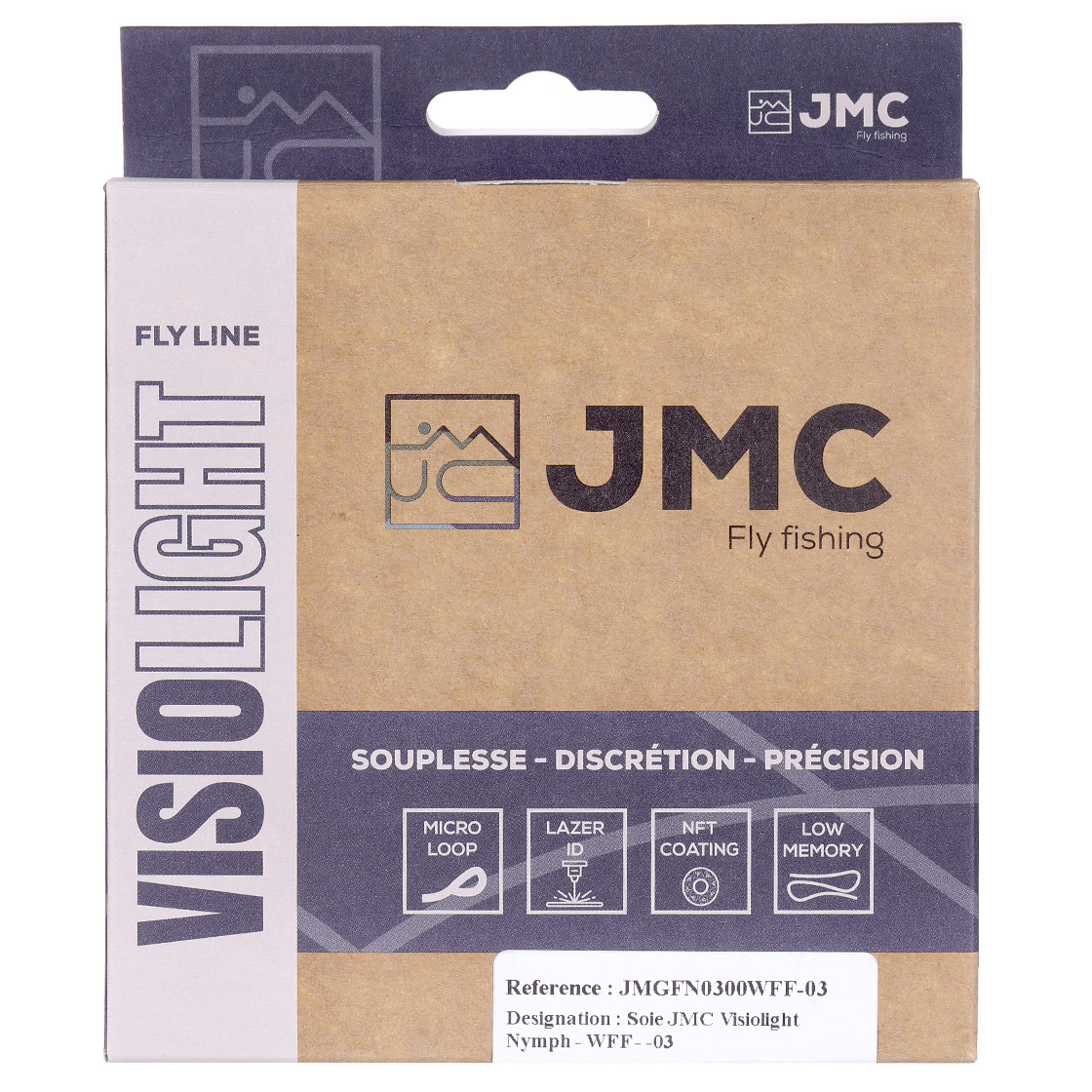 JMC Visiolight Nymph WF- Light Olive/Orange Tip - Fliegenschnur JMC Visiolight Nymph WF- Light Olive/Orange Tip - Fliegenschnur