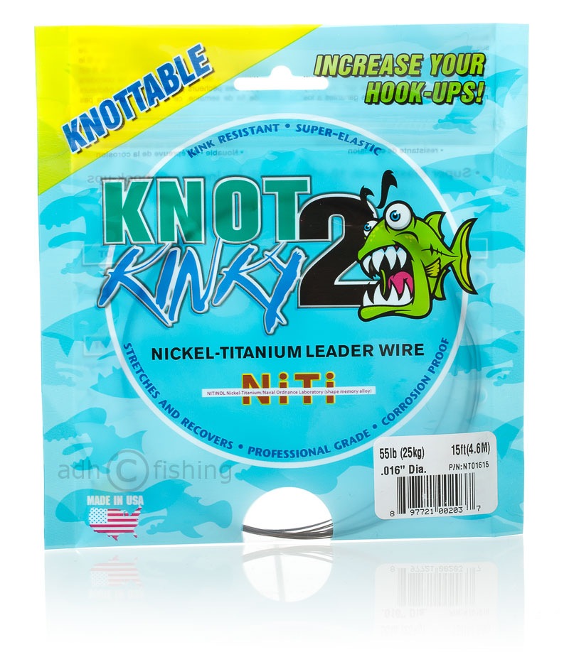 knot-kinky_stahlvorfach Knot2Kinky Nickel Titan Vorfach Draht