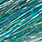 sparkly turquoise