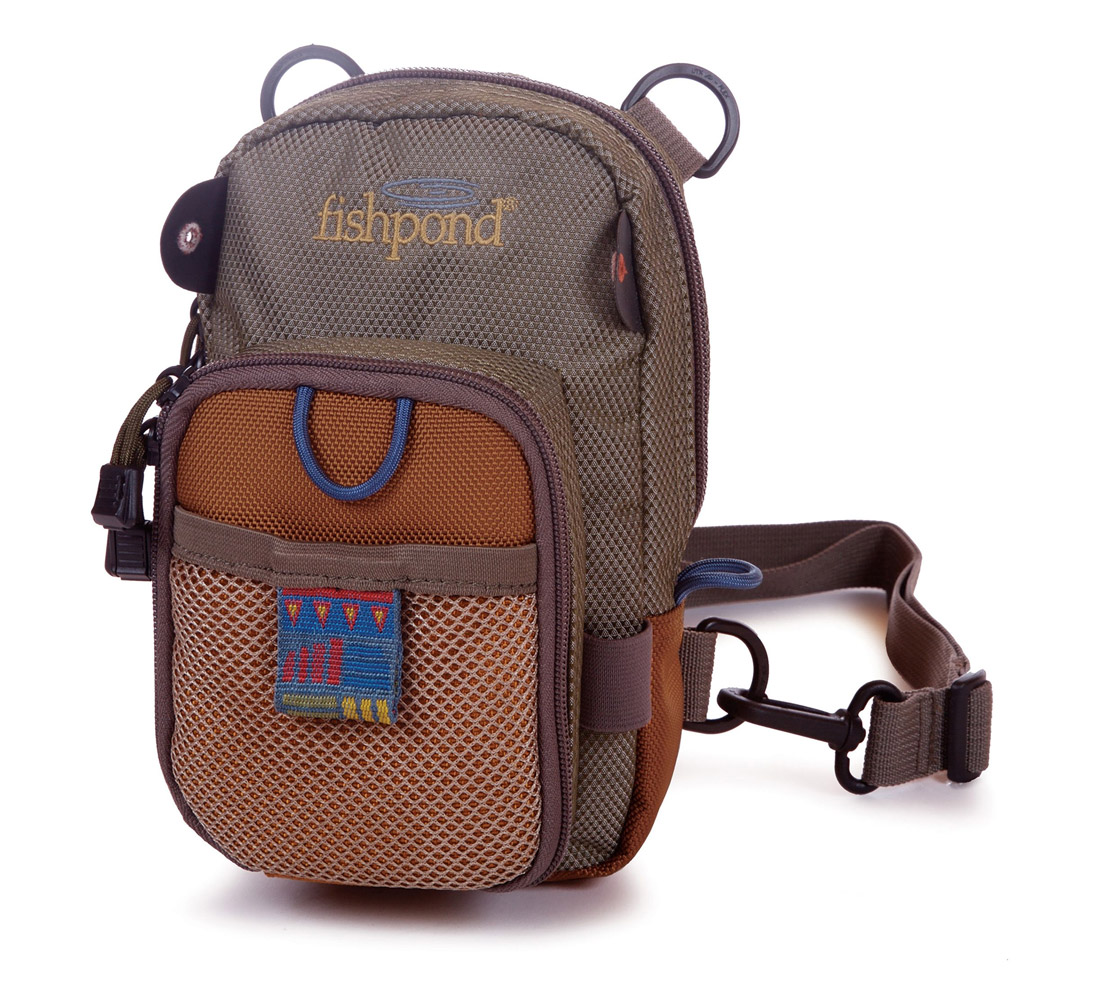 Fishpond San Juan Vertical Chest Pack sand/saddle brown