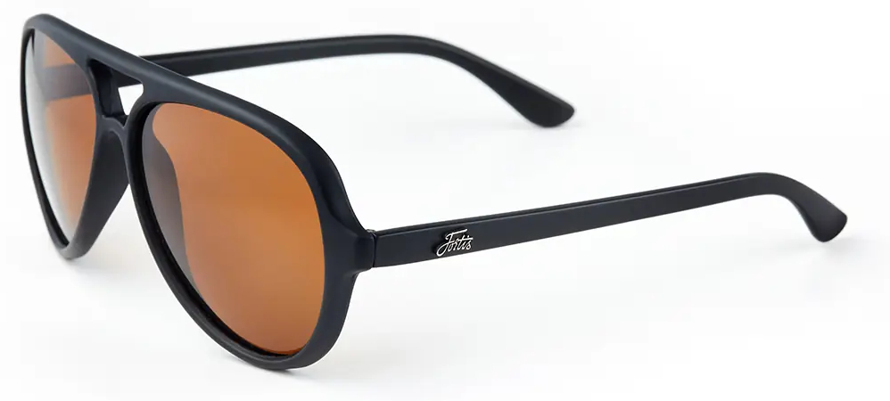 Fortis Eyewear AV's Polarisationsbrille Matte Black Fortis Eyewear AV's Polarisationsbrille Matte Black