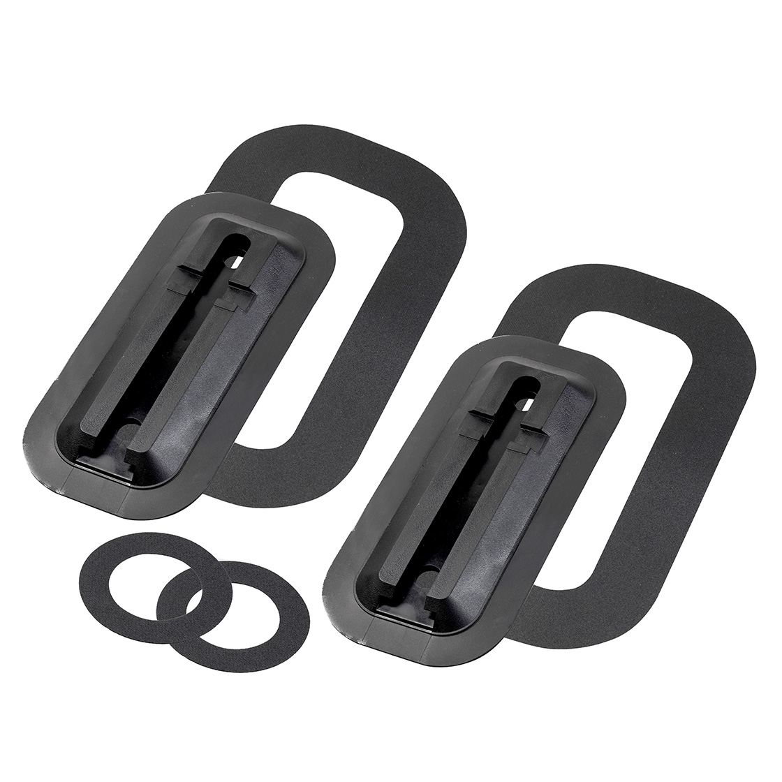 Float Plus Mount 2x  - Klebefolie 2x - 2 PVC Ringe für das Twin Force System