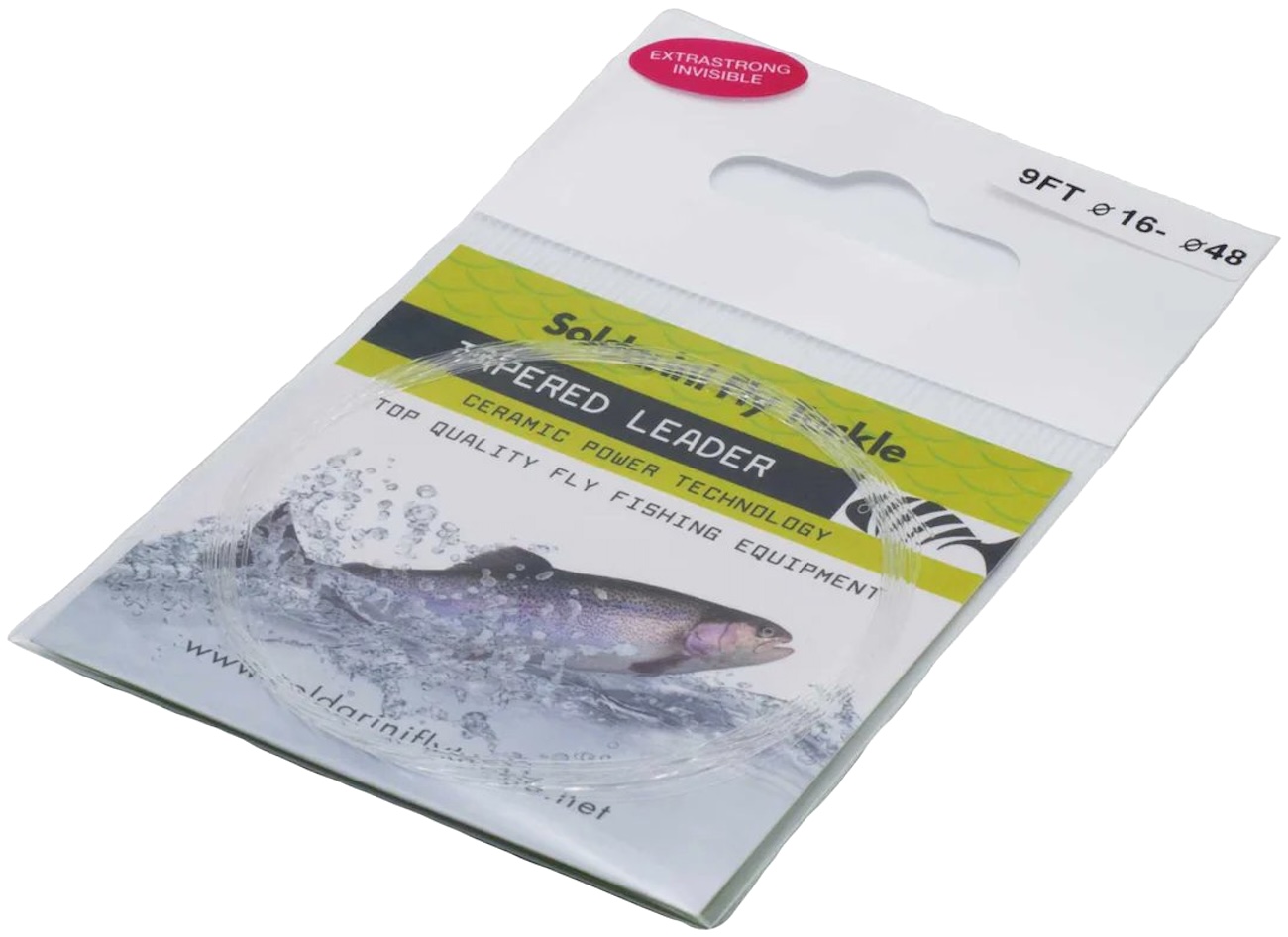 Soldarini Tapered Leader 9 ft Vorfach clear