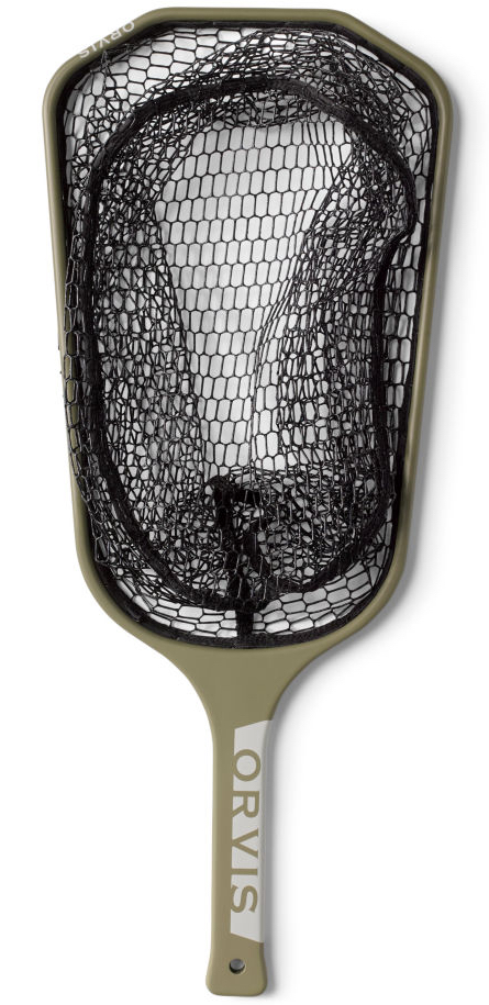 Orvis Wide Mouth Hand Net Watkescher dusty olive