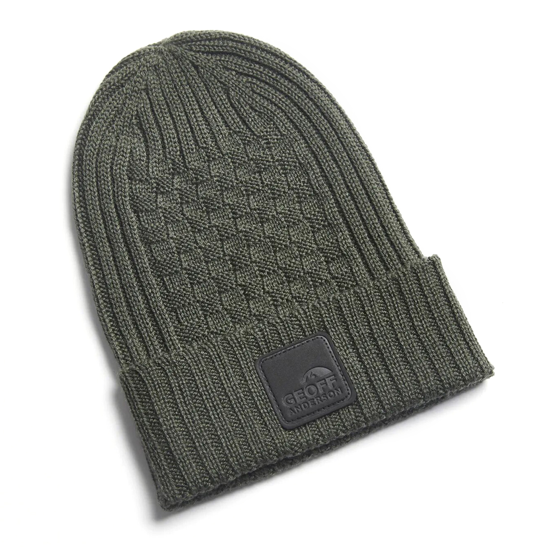 P-20897_Geoff_Anderson_WizWool_Ulf_Beanie_grun_Titel Geoff Anderson WizWool Ulf Beanie grün