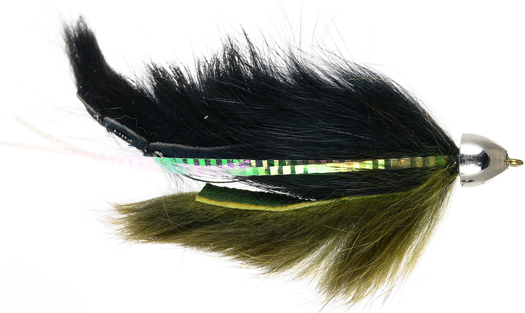 Umpqua Fly Dolly Llama Mini Black & Olive #2 Streamer
