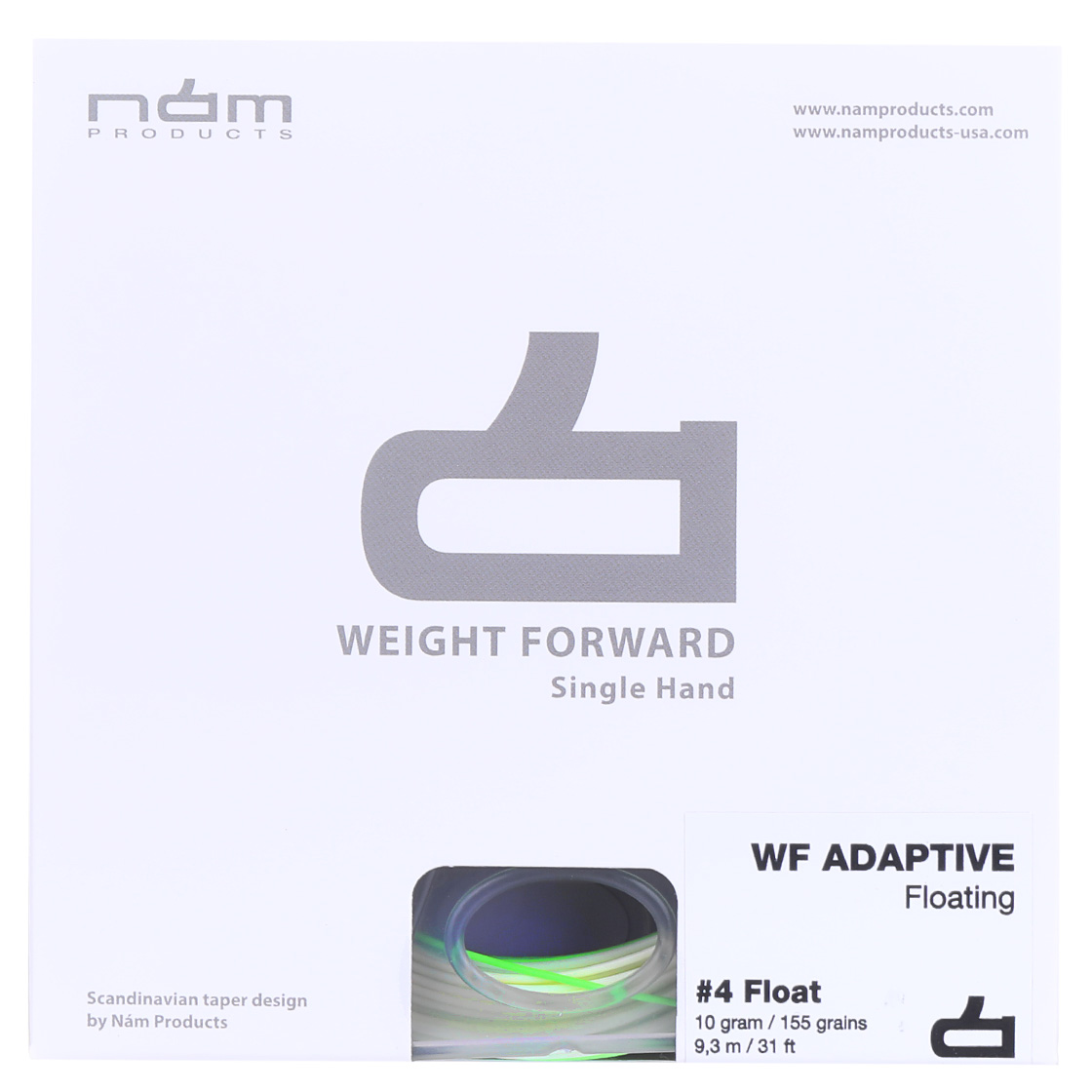 Nam Adaptive Floating Flyline HD-55lbs Power Core WF Fliegenschnur