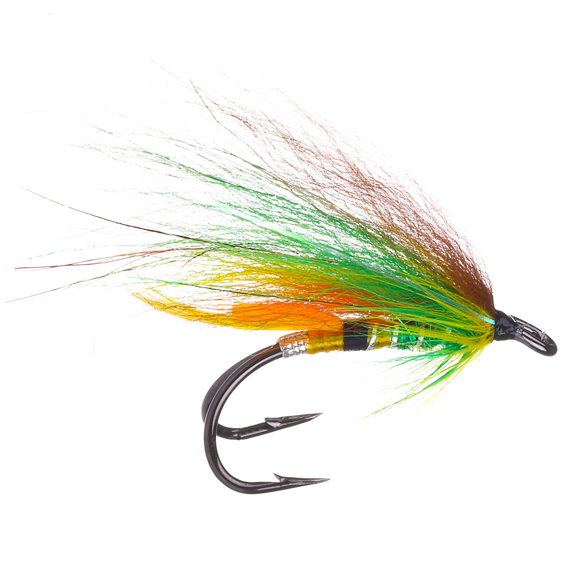 Superflies Lachsfliege - Green Highlander Loop Double