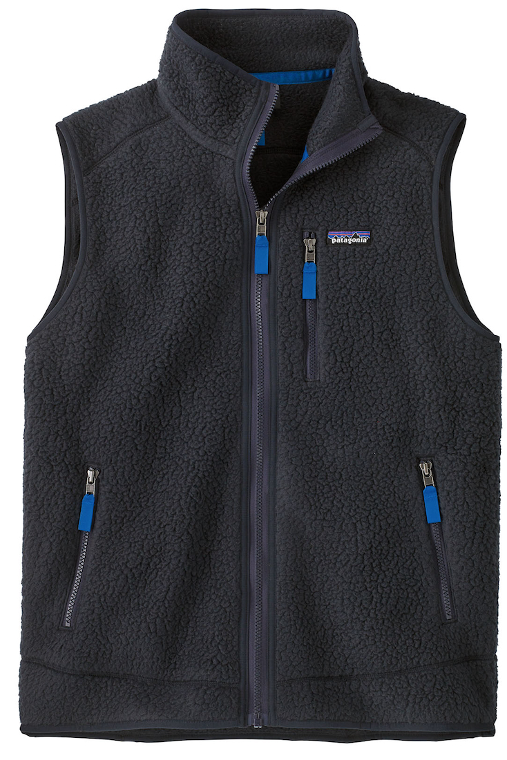 Patagonia M's Retro Pile Vest Weste PBLE - Pitch Blue: Endless Blue