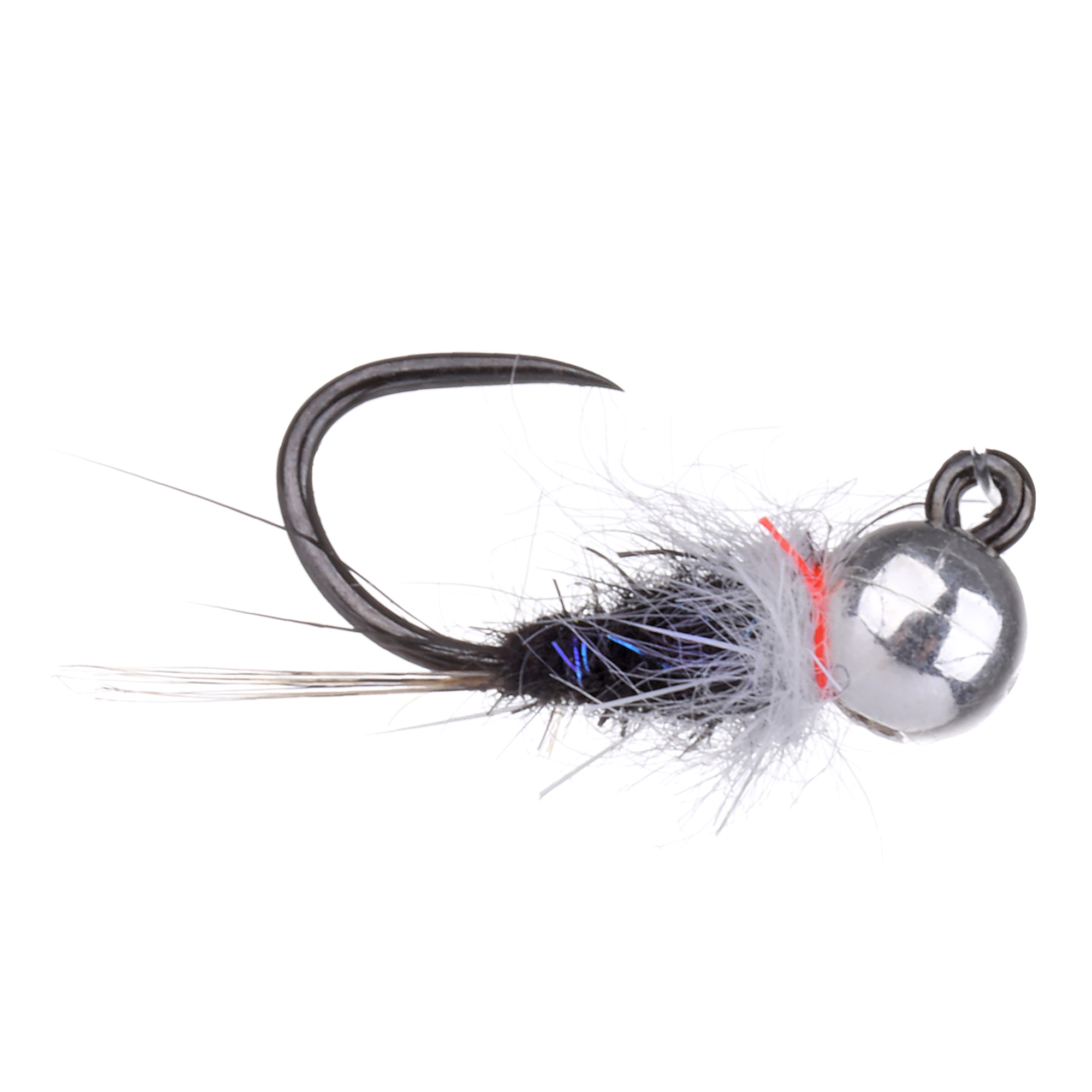 The Fly Emporium Nymph Black White Barbless