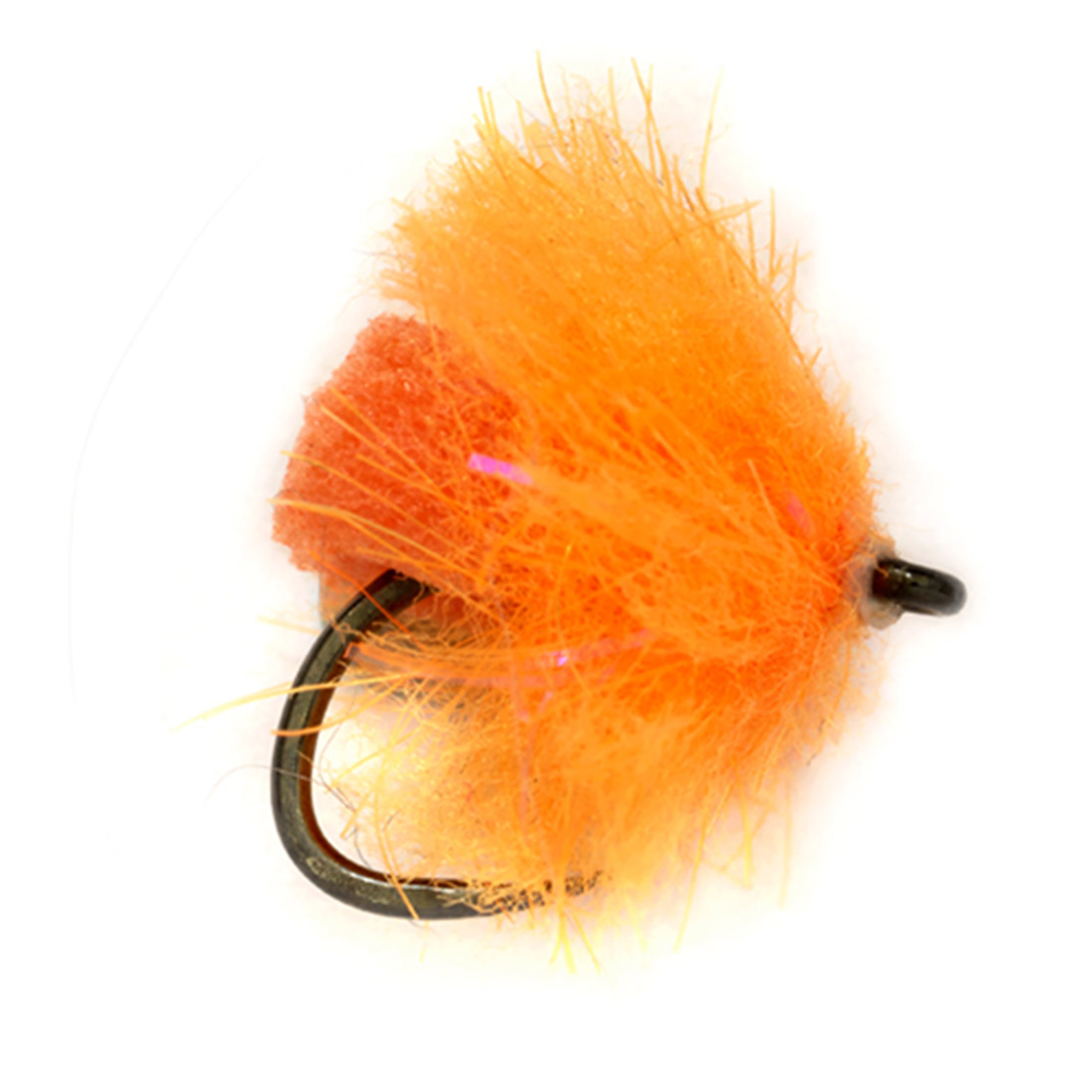 Fulling Mill Nymphe - Croston's Mini Egg Fab Comp Orange Barbless