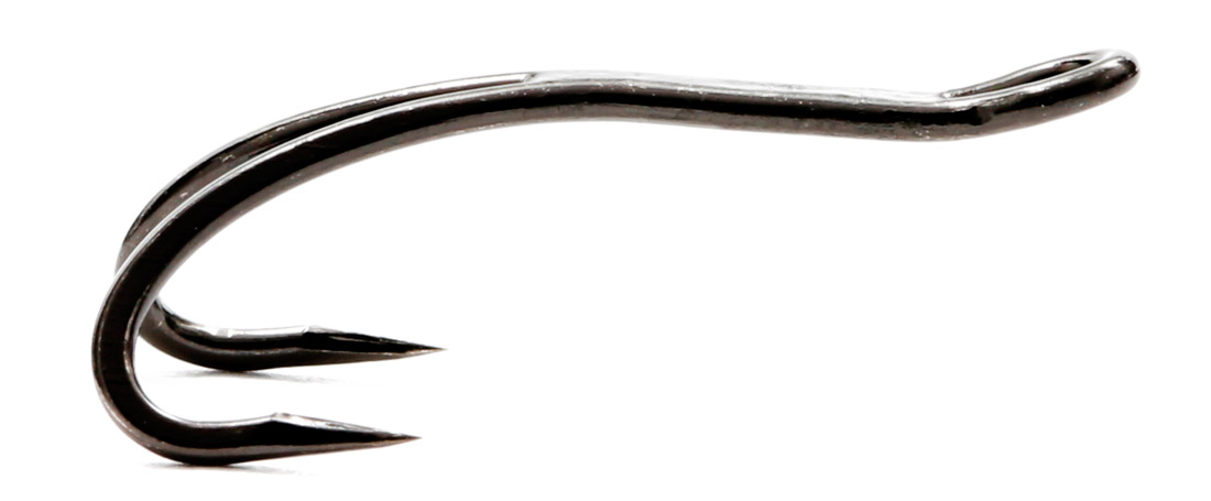 Partridge CS16/2Y Patriot Salmon Barbless Up-Eye Double Doppelhaken