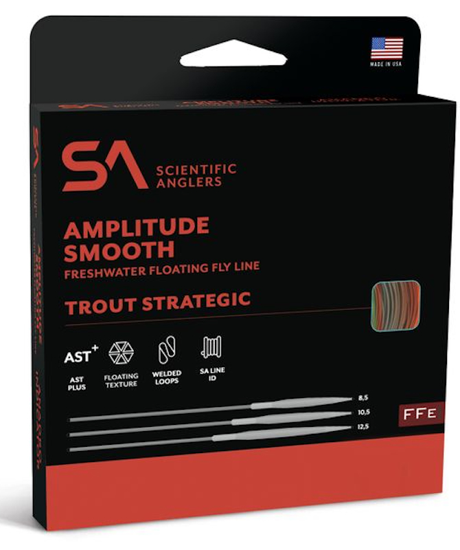 Scientific Anglers Amplitude Smooth Trout Strategic 8.5 WF Fliegenschnur Floating