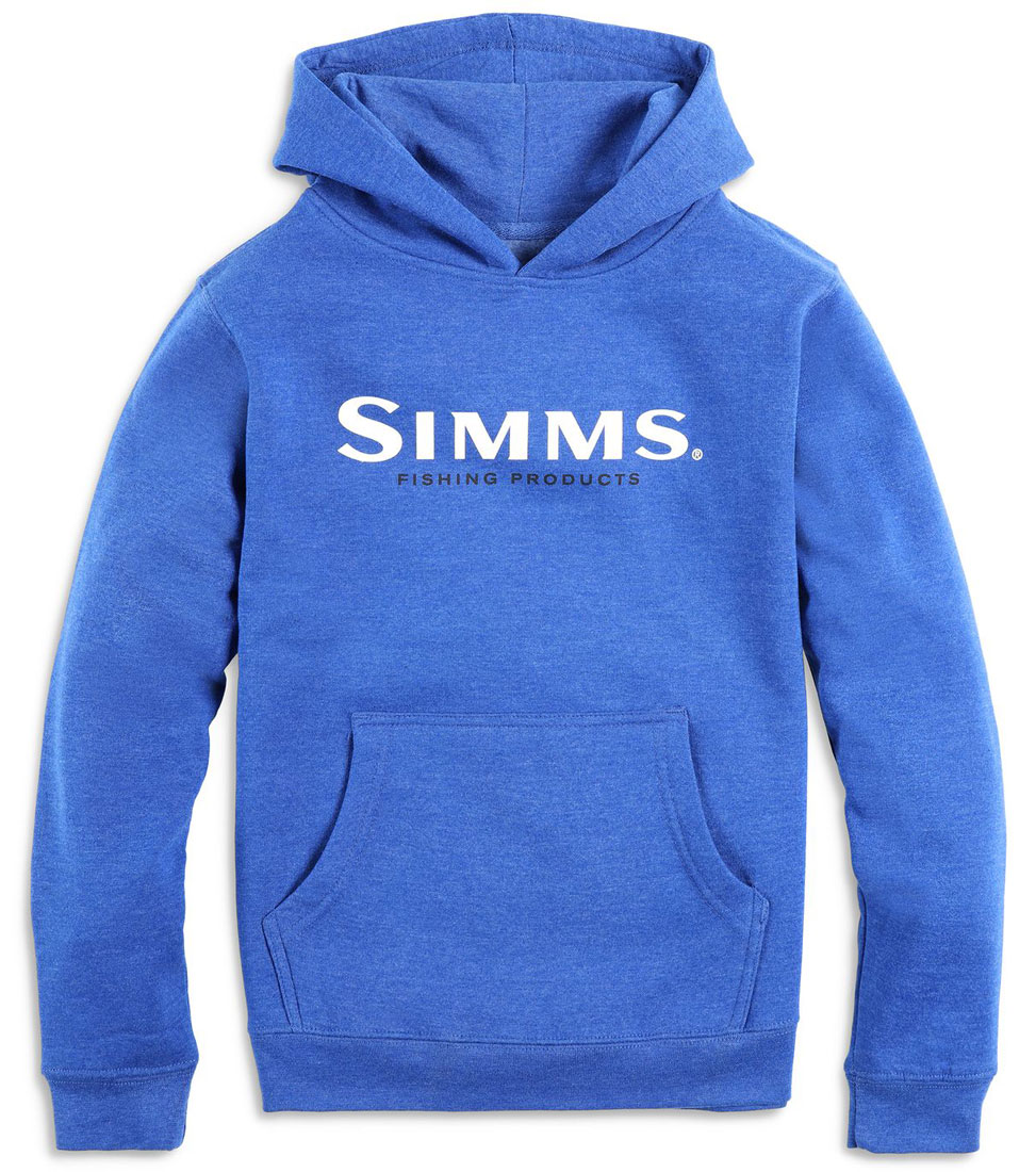 Simms Kid's Logo Hoody Kapuzenpullover royal