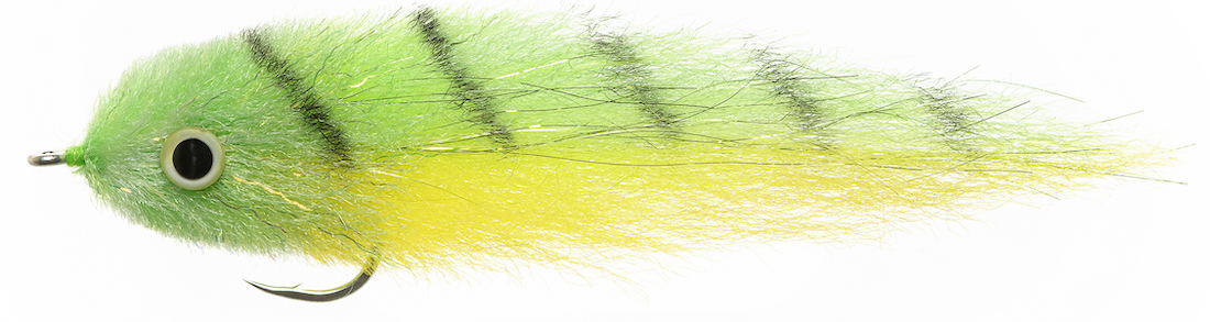 P-28800_Enrico_Puglisi_Rattle_Streamer_Dorado_Chartruse_Yellow_ Enrico Puglisi DORADO - CHARTREUSE / YELLOW - #4/0