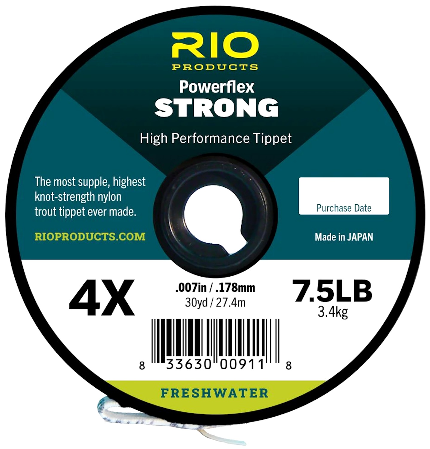 Rio Powerflex Strong Tippet 30 yds Spool Vorfachmaterial