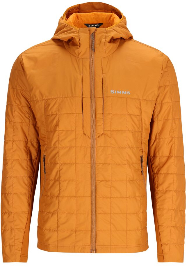 Simms Fall Run Hybrid Hoody Jacke chestnut