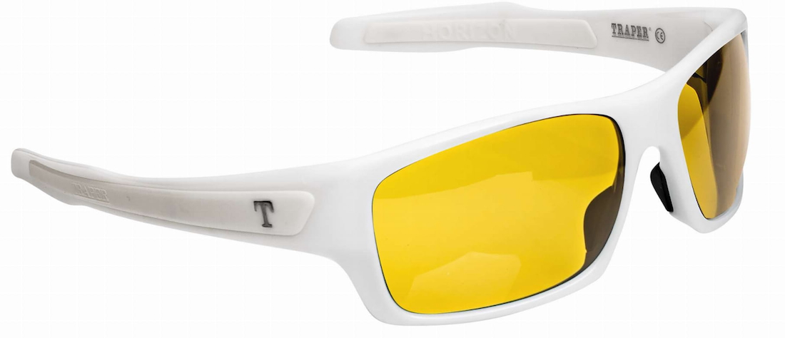 P-26606_Traper_Horizon_White_Polarisationsbrille_ Traper Horizon White Yellow Polarisationsbrille