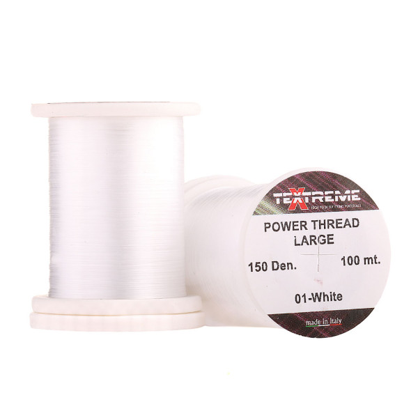Textreme Power Thread Bindegarn white