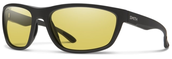 Smith Optics Polarisationsbrille Redding CP (ChromaPop) Matte Black (Polar Low Light Yellow)