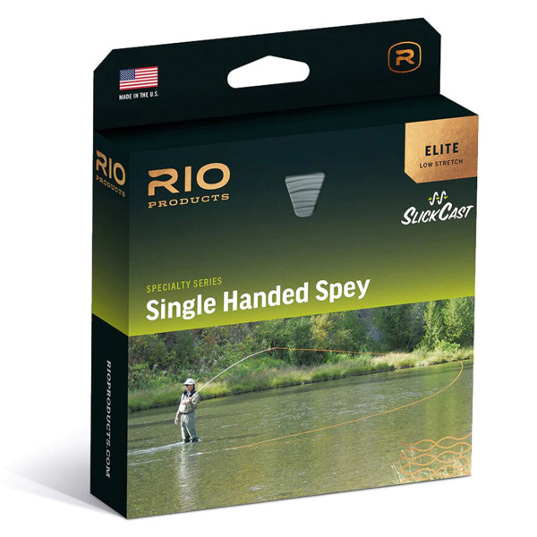 Rio Elite Single Hand Spey Fliegenschnur Floating