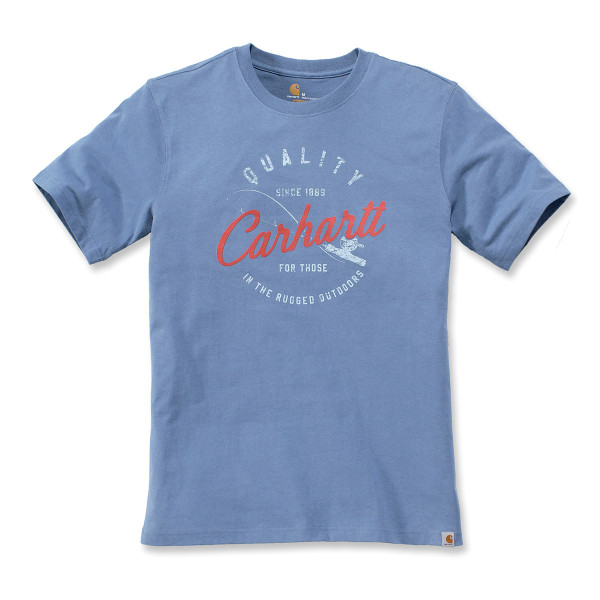 Carhartt Workwear Fishing S/S T-Shirt french blue