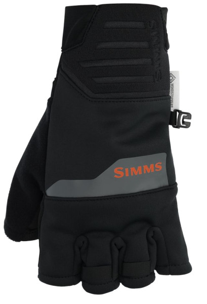 Simms Windstopper Half Finger Glove Handschuh black