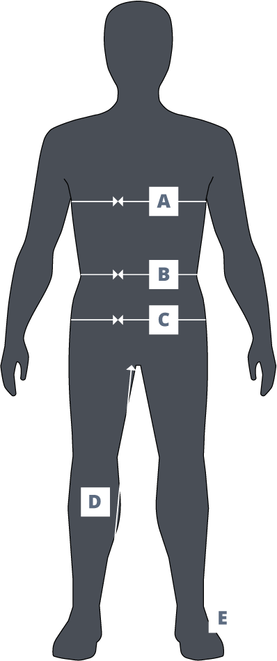 Geoff Anderson Sizes