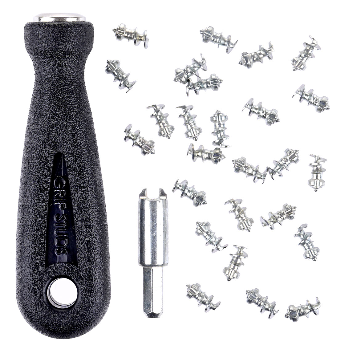 Grip Studs 26-Pack Stainless Steel Wading Boot Studs With Tool - Main Image