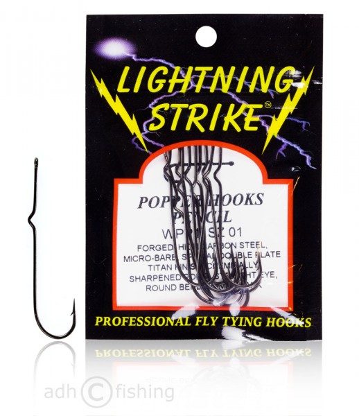Wapsi Lightning Strike Pencil und Saltwater Popper Hooks