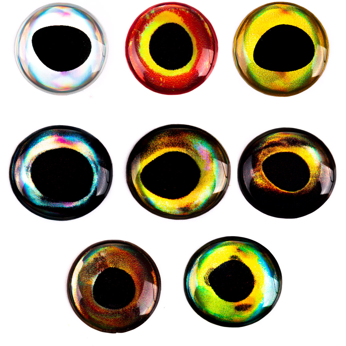 3D Epoxy Fish Eyes Augen Augen Bindematerial Fliegenbinden adh