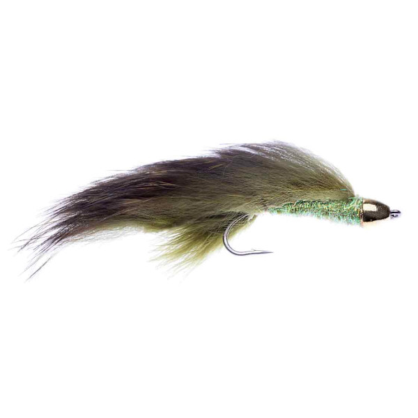 Catchy Flies Streamer - CF90 UH Zonker olive