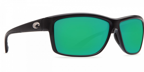 Costa Polarisationsbrille Mag Bay Shiny Black (Green Mirror 580G)