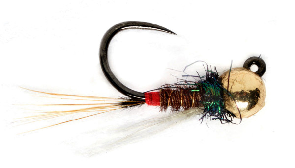 Fulling Mill Nymphe - Roza's White Wing PT Jig Barbless