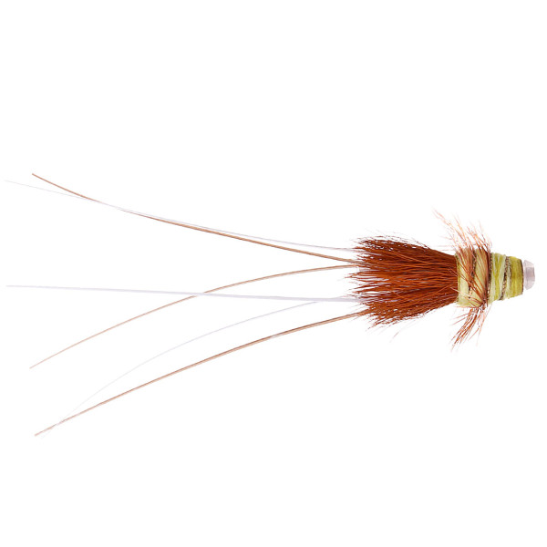 Superflies Lachsfliege - Frances Sun Yellow Copper Conehead