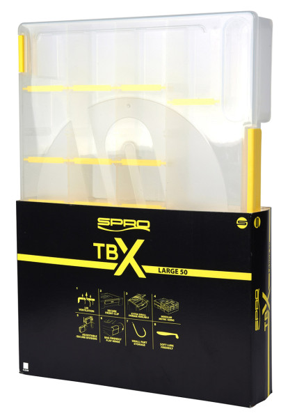 Spro TBX50L Clear Box 35 x 25 x 5 cm