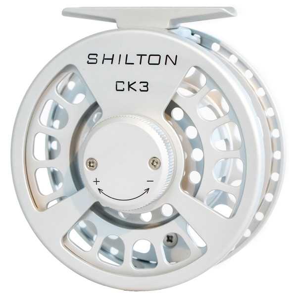 Shilton CK Series Fliegenrolle titanium Shilton CK3 titanium