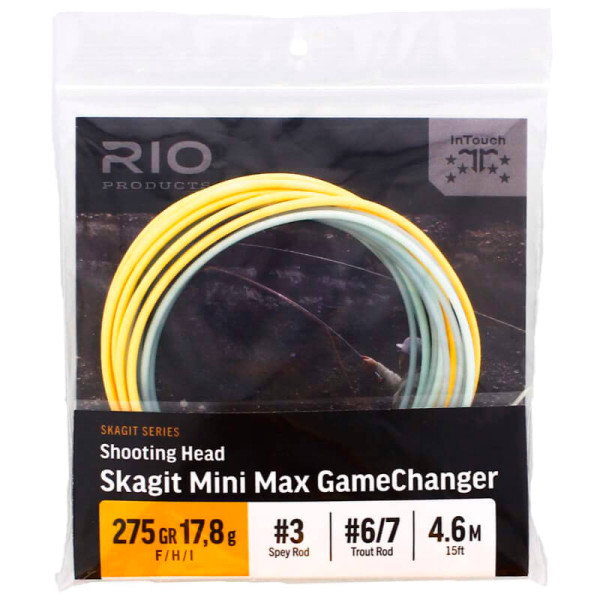 Rio Skagit Mini GameChanger Shooting Head Schusskopf F/H/I