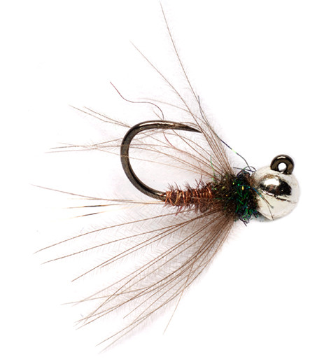 Fulling Mill Nymphe - CDC Pheasant Tail Jig Silver Barbless