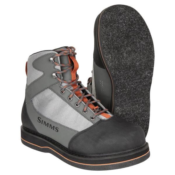 Simms Tributary Boot Watschuh mit Filzsohle striker grey