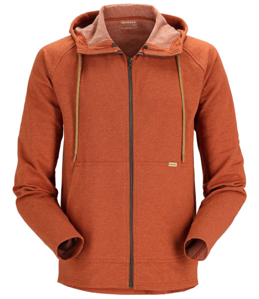 Simms Vermilion Full Zip Hoody Pullover clay heather
