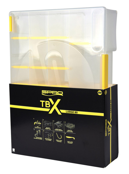 Spro TBX Large 80 Tackle Box 35 x 25 x 8 cm