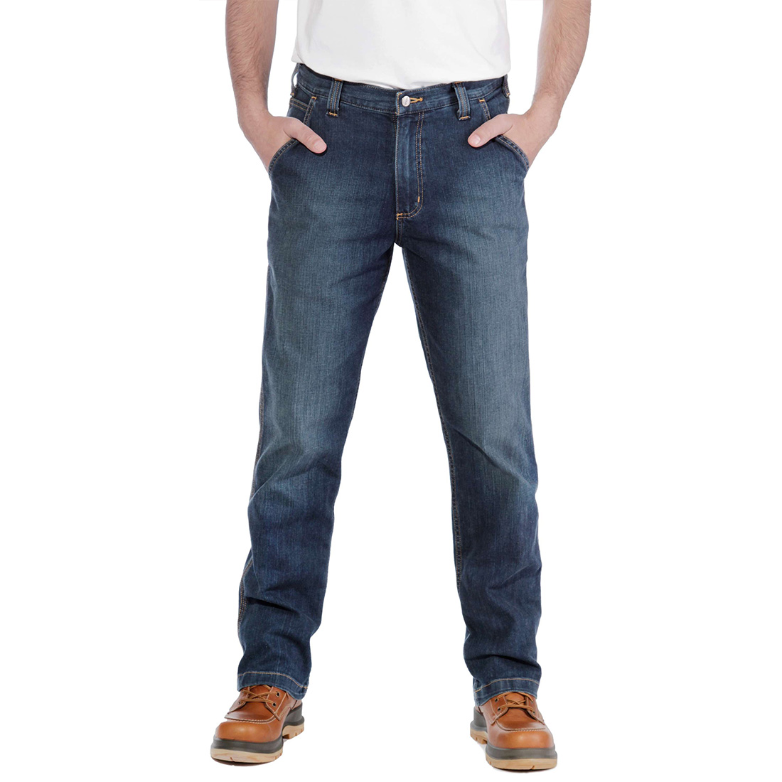 Carhartt Rugged Flex Utility Jeans Relaxed Fit Straight Cut superior Hosen und Shorts Bekleidung adh fishing
