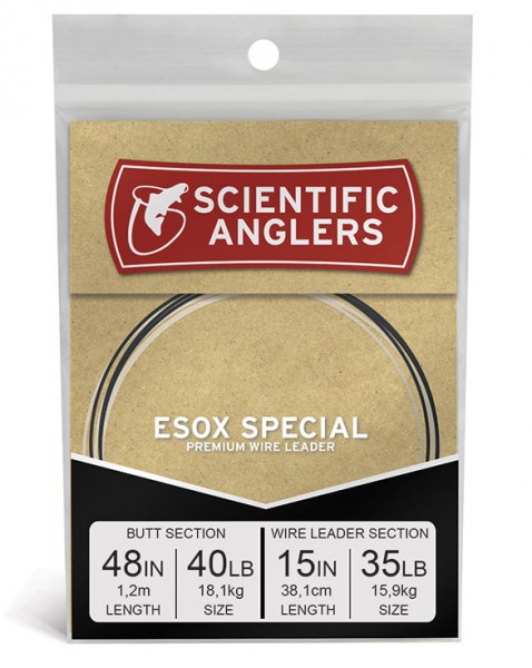 Scientific Anglers Knot2Kinky Premium Stahlvorfach Esox Special
